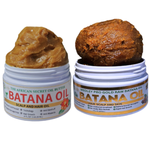 PRO Gold Raw Batana Oil Duo {Fast Hair Growth, Scalp & Skin Care}